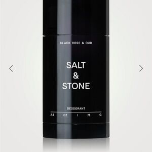 Salt & Stone Black Rose & Oud Deodorant Stick — Black